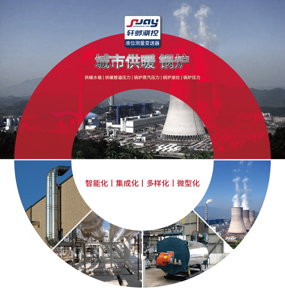城市供暖、鍋爐(供暖水箱、供暖管道壓力、鍋爐蒸汽壓力、鍋爐液